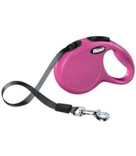 Flexi New CLASSIC 3 m Pink Dog Retractable lead
