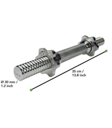 Hantel TUNTURI Dumbbellset 10kg, 1 bar