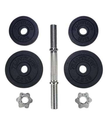 Hantel TUNTURI Dumbbellset 10kg, 1 bar