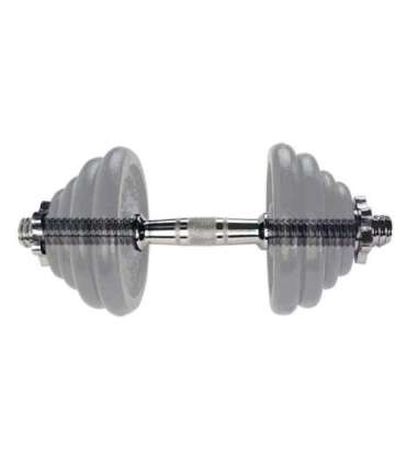 Гантель TUNTURI Хромированная штанга в форме банана, 38см