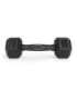 Dumbbell ZIPRO HEX 2.5kg, black