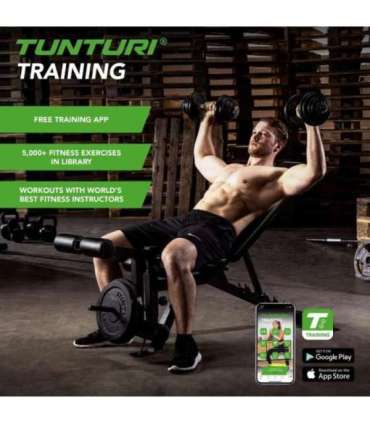 Hantel TUNTURI Dumbbell Set 15kg, screw