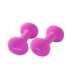 Dumbbells TUNTURI Neoprene Dumbbells 3kg, purple