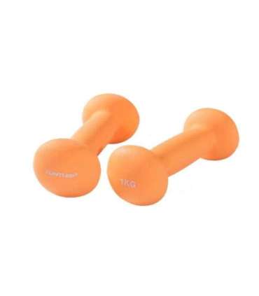 Hantlid TUNTURI Neopreen Dumbbells 1kg, oranžid
