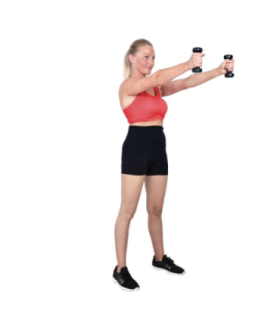 Гантели CHRISTOPEIT 2 х 4 кг, черные