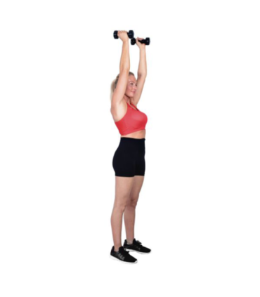 Hantlid CHRISTOPEIT 2 x 4 kg, mustad