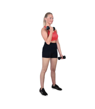 Гантели CHRISTOPEIT 2 х 4 кг, черные