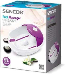 Foot Massager Sencor, white/purple
