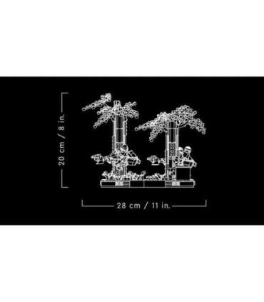 LEGO Star Wars Endor-i kiirendaja tagaajamise dioraam