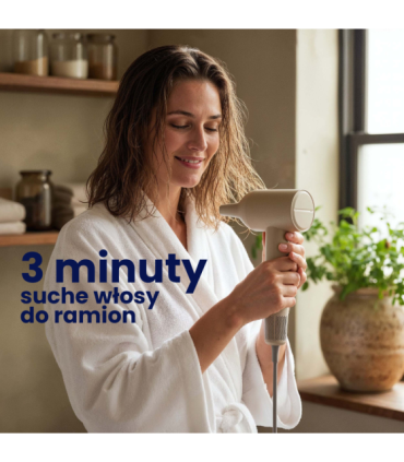 Lovio LVHD001BE Hair Dryer With Ionization AirFlow