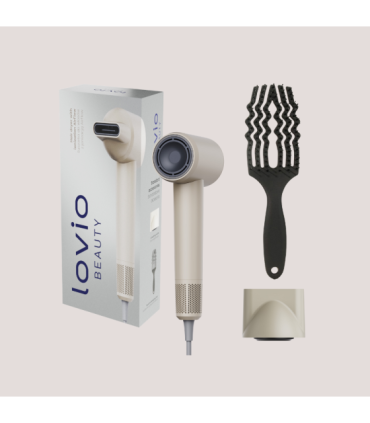 Lovio LVHD001BE Hair Dryer With Ionization AirFlow