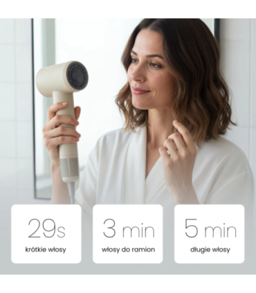 Lovio LVHD001PK Hair Dryer With Ionization AirFlow