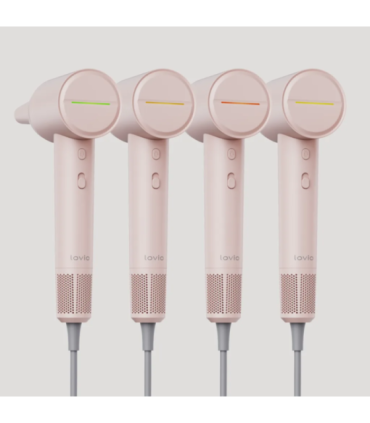 Lovio LVHD001PK Hair Dryer With Ionization AirFlow