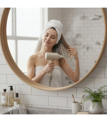 Lovio LVHD001PK Hair Dryer With Ionization AirFlow