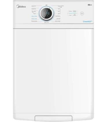 Midea Washing Machine MF100T60B/W-HR Energy efficiency class A Top loading Washing capacity 6 kg 1200 RPM |