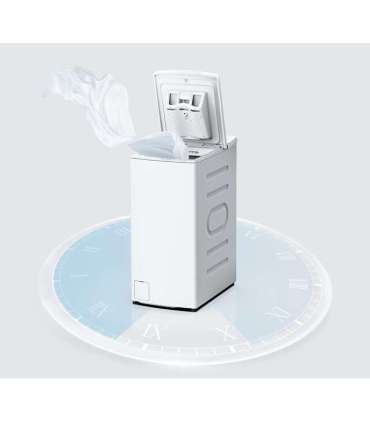 Midea Washing Machine MF100T60B/W-HR Energy efficiency class A Top loading Washing capacity 6 kg 1200 RPM |