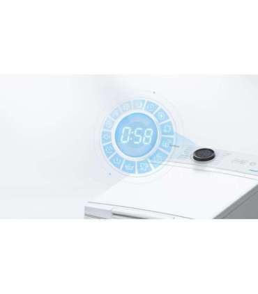 Midea Washing Machine MF100T60B/W-HR Energy efficiency class A Top loading Washing capacity 6 kg 1200 RPM |