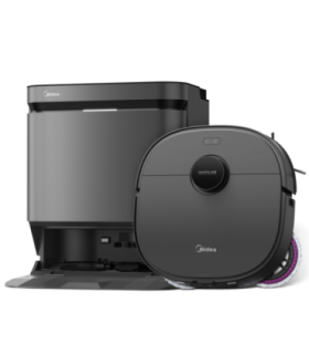 Midea Robot Vacuum Cleaner V15 Wet&Dry 5200 mAh Dust capacity 3 L 16200 Pa Black