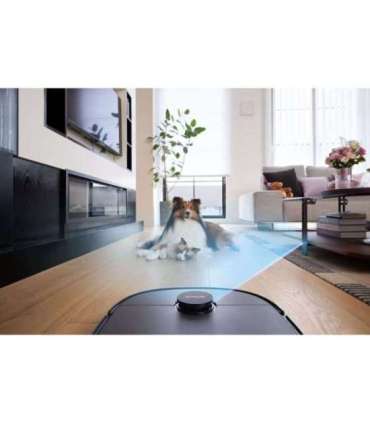 Midea Robot Vacuum Cleaner V15 Wet&Dry 5200 mAh Dust capacity 3 L 16200 Pa Black