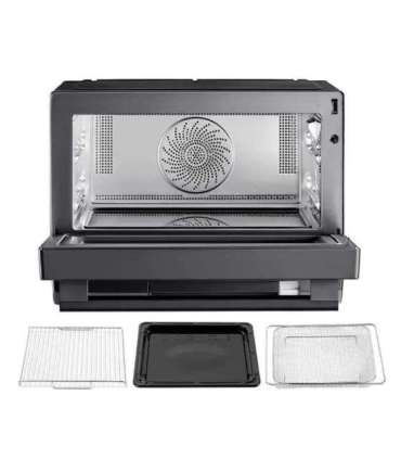 Midea Microwave oven MSO25H Free standing 25 L 1000 W Convection Grill Black