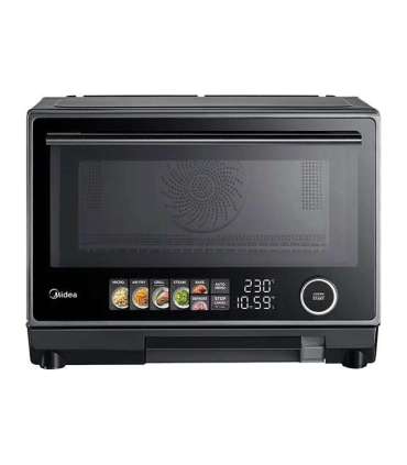 Midea Microwave oven MSO25H Free standing 25 L 1000 W Convection Grill Black