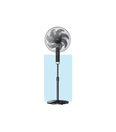 Midea MFS402M0BPK Stand Fan Black Diameter 40 cm Number of speeds 3 Oscillation 50 W