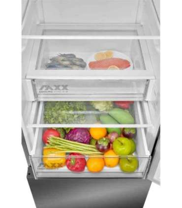Midea Refrigerator MDRB600MME46 Energy efficiency class E Free standing Combi Height 201 cm No Frost system