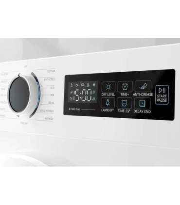 Midea Dryer MD110H70/W-HR Energy efficiency class E Front loading 7 kg LED Depth 60 cm White