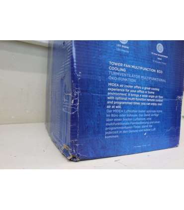 SALE OUT. Midea Air Cooler AC120-19ARB White DAMAGED PACKAGING