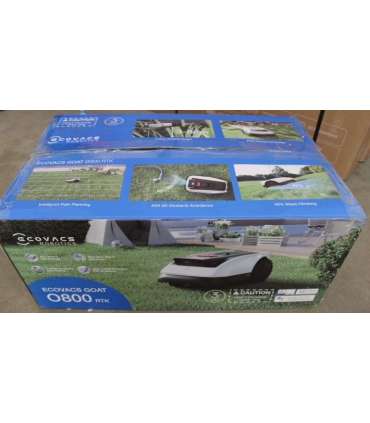 SALE OUT. SALE OUT. Ecovacs Lawn Mower GOAT O500 Panorama NO ORIGINAL PACKAGING, USED, DIRTY, SCRATCHED, BENT LID