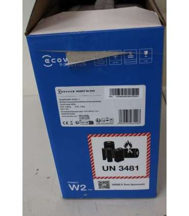 SALE OUT. Ecovacs Window Cleaning Robot WINBOT W2 PRO Corded 2800 Pa White DAMAGED PACKAGING, USED, DIRTY,