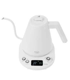 Adler Kettle AD 1349w Electric 1100 W 1 L Stainless Steel 360° rotational base White