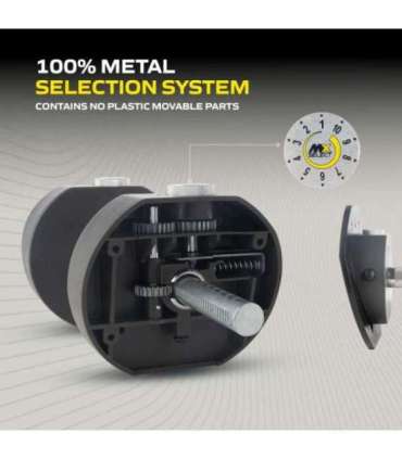 Reguleeritav hantel TUNTURI MX Select MX85 Dumbbell  5,6-38,6 kg, knurled