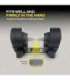 Reguleeritav hantel TUNTURI MX55 Dumbbell 4,5-24,9 kg, knurled