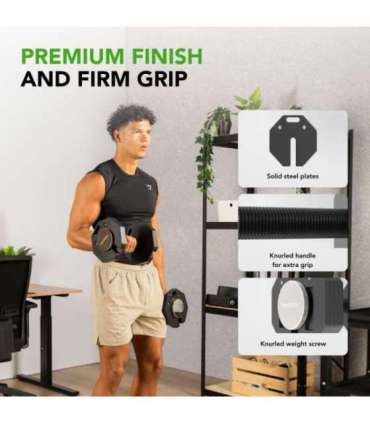 Hantel TUNTURI Rapid Adjustable Dumbbell 20kg