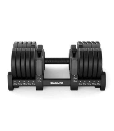 Reguleeritav hantel HAMMER StrongLock 8.0, 4-23 kg