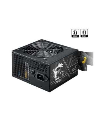 Power Supply|MSI|ATX|PC|100 - 240 V|650 W|MAGA650BNPCIE5II