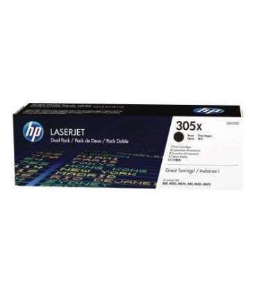 HP (CE410XD) No 305X HP305X HP 305X Dual Pack Black Schwarz Cartridge (CE410XD)