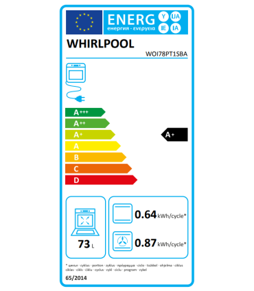 Oven WHIRLPOOL WOI78PT1SBA