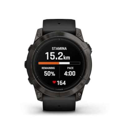 Garmin epix Pro (Gen 2) 3.56 cm (1.4") AMOLED 51 mm Digital 454 x 454 pixels Touchscreen Grey Wi-Fi GPS (satellite)