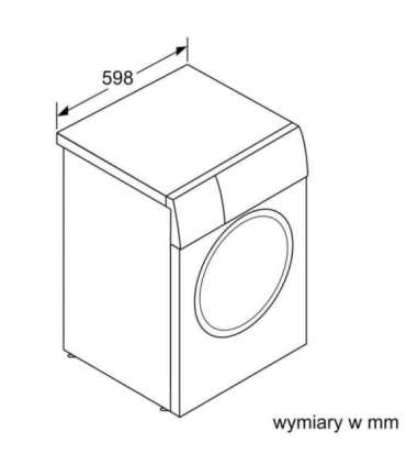 BOSCH WAN2405MPL 8kg 1200 rpm – washing machine