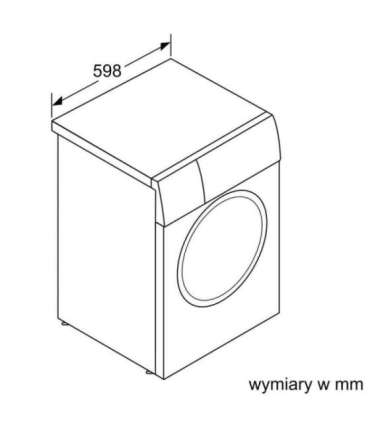Bosch WAN2813APL Series 4 Front-loading washing machine 8 kg 1400 rpm White