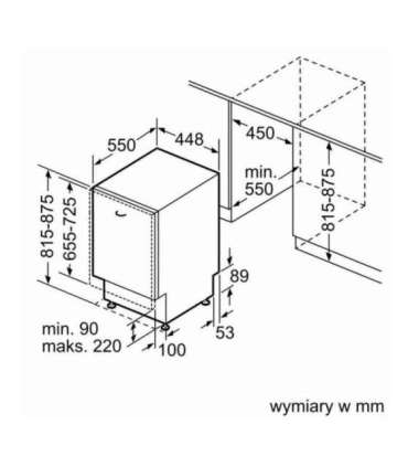 BOSCH SPV4HKX10E - built-in dishwasher