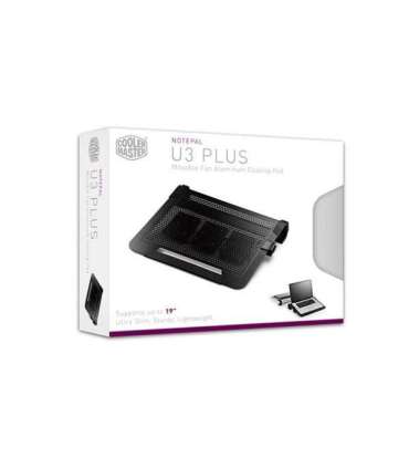 Cooler Master R9-NBC-U3PK-GP NotePal U3 PLUS Laptop Cooling Pad [zwart]