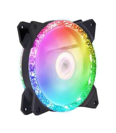Cooler Master MFY-B2DN-20NPA-R1 MF120 Prismatic, 3-pin ARGB, 120mm, 650-2000 RPM, 8 - 27 dBA