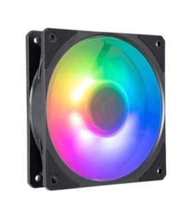 Cooler Master MFZ-M2DN-24NP2-R1 Mobius 120P ARGB, 120 MM, 2400 RPM, 30 dB, 75.2 CFM, Black