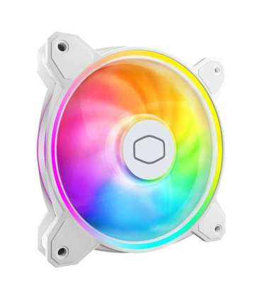 Cooler Master MFL-B2DW-21NP2-R2 MasterFan MF120 Halo2 White Edition, 120mm, 27 dB, 51.88 CFM, White