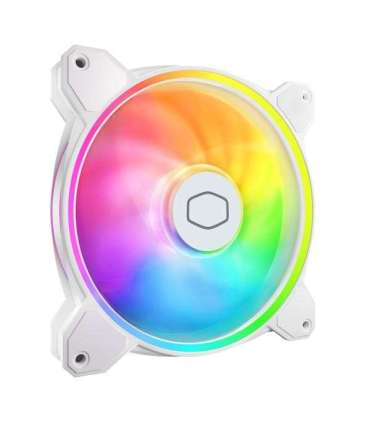 Cooler Master MFL-B4DW-16NP2-R2 MasterFan MF140 Halo2 White Edition, 140 mm 27 dBa, 59.51 CFM, Whit
