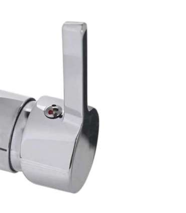 PYRAMIS 090919638 kitchen faucet Black, Chrome