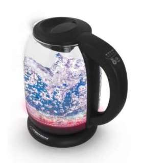 Esperanza EKK027 electric kettle 1.7 L 2200 W Black, Transparent